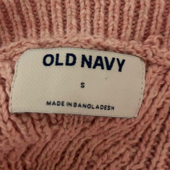 Old Navy Pink Crew & Scoop Necks Sweater - Picture 3 of 3